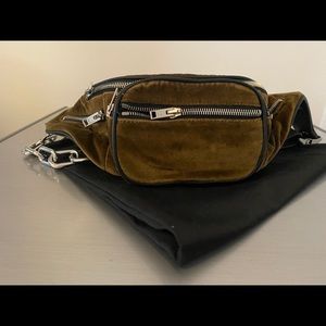 Alexander wang Attica velvet Fanny pack